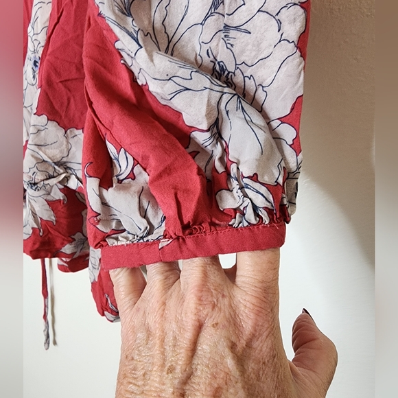 Free People Shake It Up Dress Mini Tiered Long Sleeve Fall Lightweight RARE - Picture 9 of 14